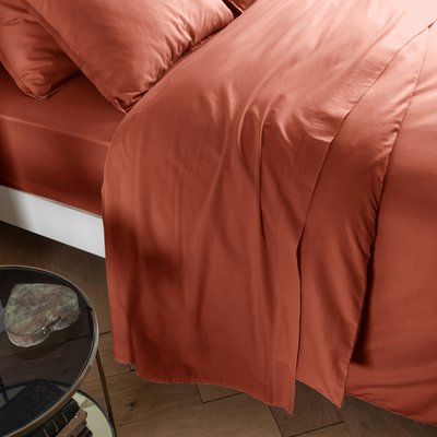 Drap plat coton lavé - CELESTE SOMEO