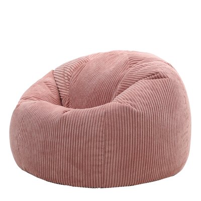 Pouf classique velours côtelé Oeko-Tex® - KINGSTON ICON