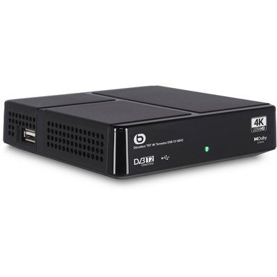 Décodeur TNT TNT 4K Terrestra DVB-T2 HEVC ESSENTIEL B