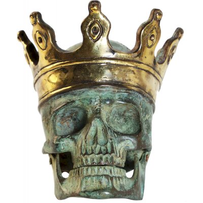 Sculpture en bronze, Calavera Vacio RECOLLECTION