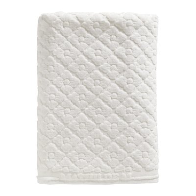 Serviette de bain blanc MATHILDE M