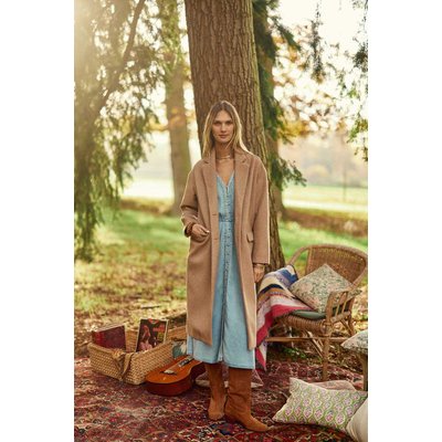 Manteau long boutonné NELIA LA PETITE ETOILE