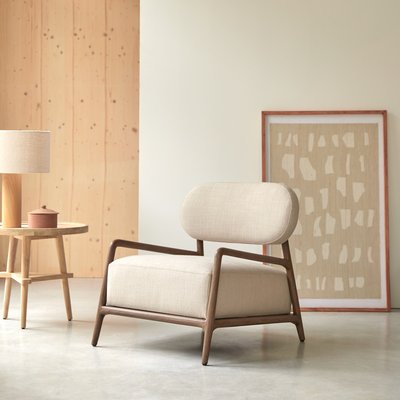 Fauteuil en mindi massif ROMANE TIKAMOON