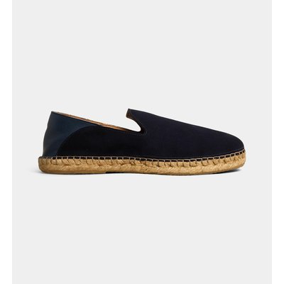 Mocassins Espadrilles Lucenso En Cuir Veau Velours COMPTOIR GL