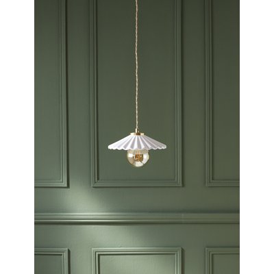 Suspension céramique dentelée CYRILLUS