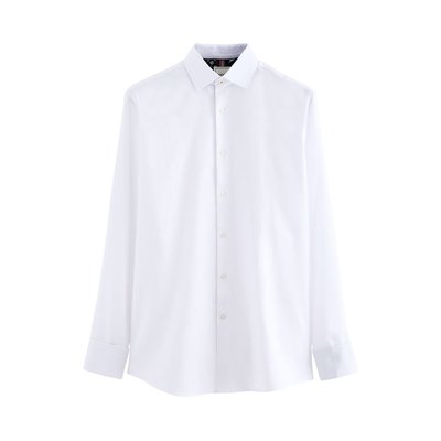 Chemise slim à poignet double NEXT
