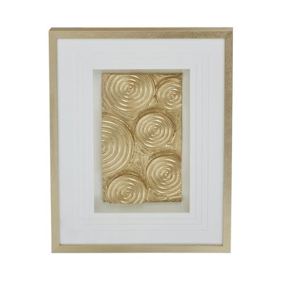 Contemporary Disc Design Framed Wall Art SO'HOME