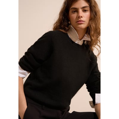 Pull col rond 100% cachemire SIMONETTA COL ETAM