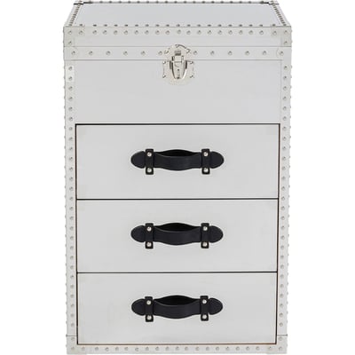 Chiffonnier en acier brillant, VEGAS KARE DESIGN