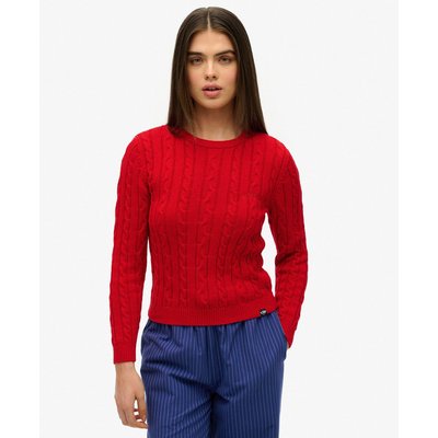 Pull à torsades fines Essentials SUPERDRY