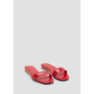 Sandales vernies plates MANGO