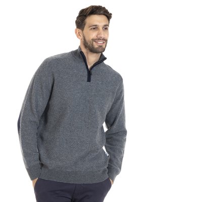 Pull col camioneur  en laine LYSE GENTLEMAN FARMER