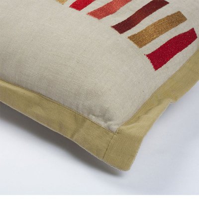 Coussin en coton motifs rayures THE DECO FACTORY