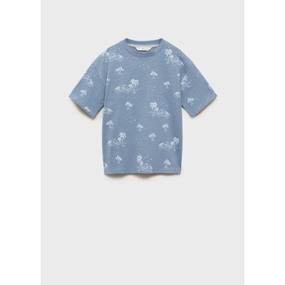 T-shirt imprimé palmiers MANGO KIDS
