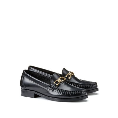 Мокасины кожаные LA REDOUTE COLLECTIONS