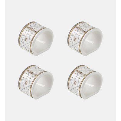 Coffret de 4 ronds de serviette EASY LIFE