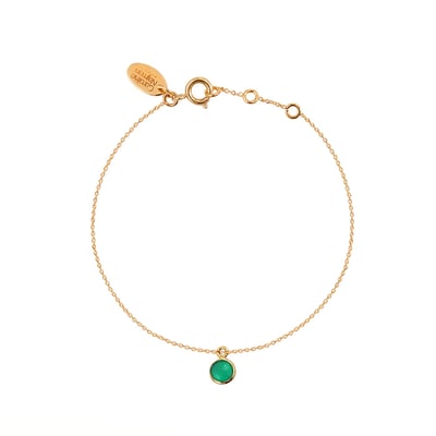 Bracelet moorea quartz vert CAROLINE NAJMAN