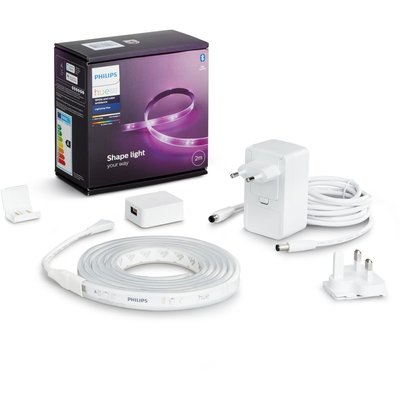Ruban LED HUE W&C LightStrips 2M + Base PHILIPS