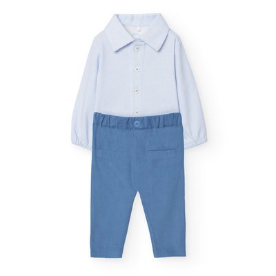 Ensemble avec chemise et pantalon chino BOBOLI