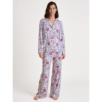 Pyjama boutonné sur toute la longueur manches longues Coton BOTANIC DREAMS CALIDA