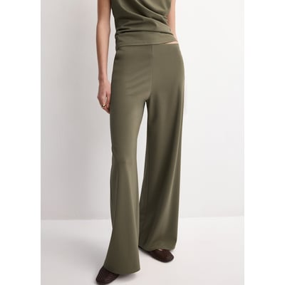 Pantacourt La Redoute - Taille 42 - Marron - Femme - Occasion Très Bon état
