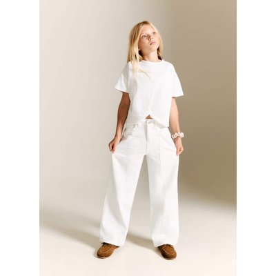 T-shirt coton nœud MANGO KIDS