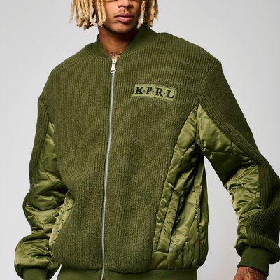 Gilet Épais Bi-matière Matelassé  Polyester ROAR KAPORAL
