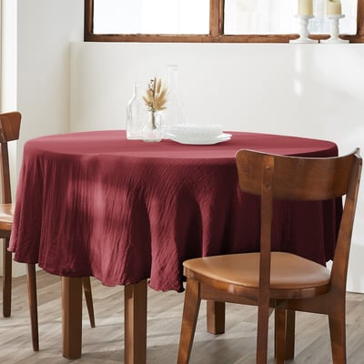 Nappe ronde en 100% Gaze de Coton EDEN