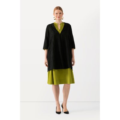 Veste coupe ouverte. Manches 3/4. Silhouette ULLA POPKEN