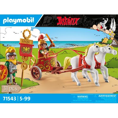 71543 César avec char et chevaux PLAYMOBIL