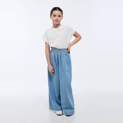 Pantalon taille élastiquée MONOPRIX