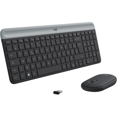 Clavier + Souris MK470 Graphite LOGITECH