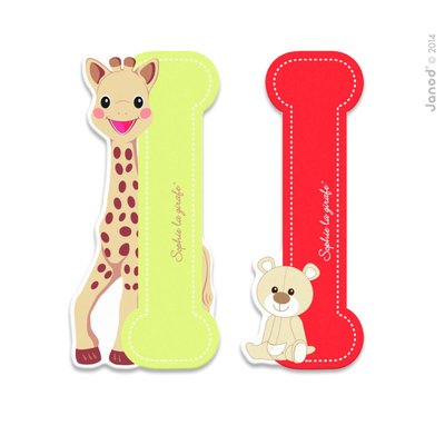 Lettre de l' Sophie la girafe I JANOD