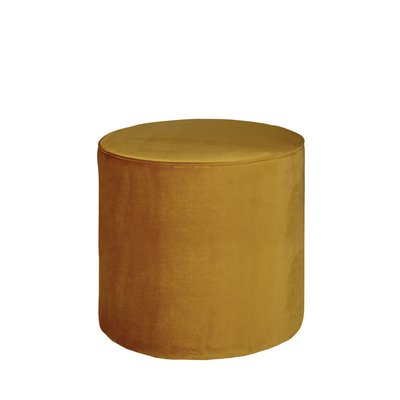 Pouf rond velours L - SARA WOOOD
