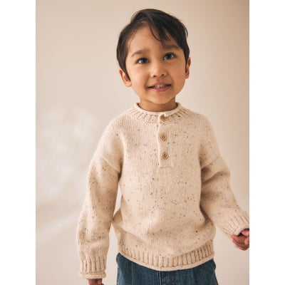 Pull en maille à col tunisien NEXT