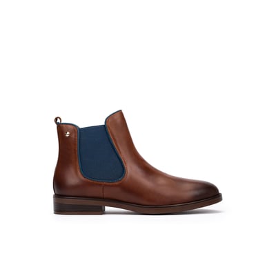 Bottines plates cuir Puertollano PIKOLINOS