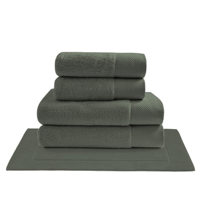 Ensemble de bain 5 pièces avec tapis Zéro Twist SENSOFT SENSEI MAISON