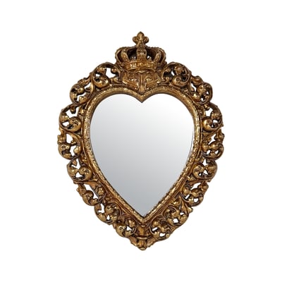 Déco murale ex-voto couronne 14,7x19,2cm EMDE