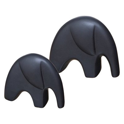 Set de 2 satuettes éléphants ATMOSPHERA