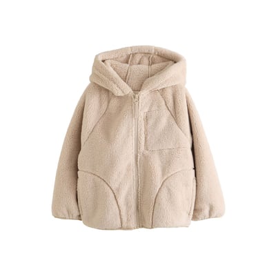 Veste à capuche zippée en polaire NEXT