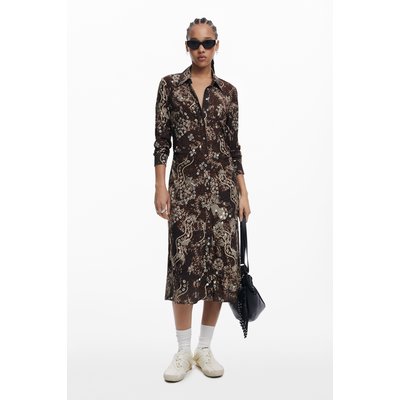 Desigual - Robe chemise serpent DESIGUAL