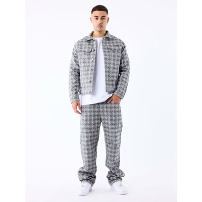 Pantalon en toile à motif géometrique PROJECT X