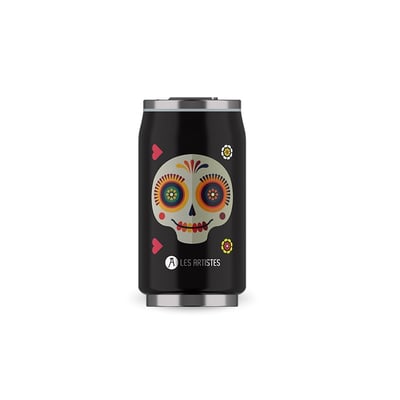 Canette isotherme Sugar Skull 280 ml LES ARTISTES PARIS