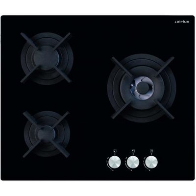 Plaques gaz dessus verre AV 635 HBK AIRLUX