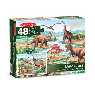Puzzle géant Dinosaures MELISSA & DOUG