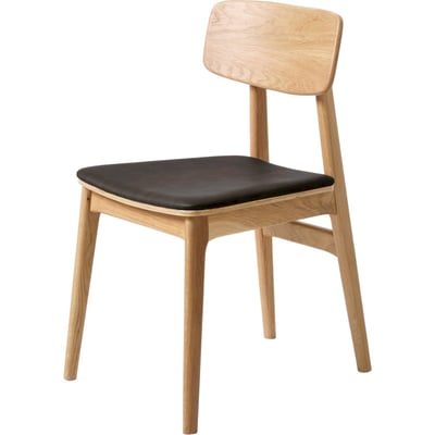 Chaise de salle à manger en chêne SUNFIRS RECOLLECTION