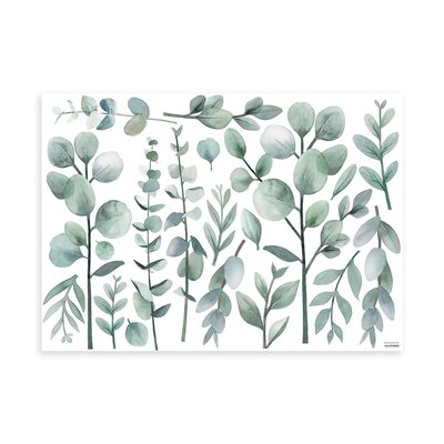 Stickers muraux tiges et feuilles GREENERY LILIPINSO