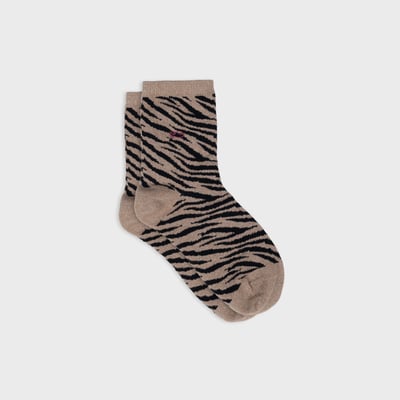 Chaussettes en coton peigné ZEBRE BILLYBELT