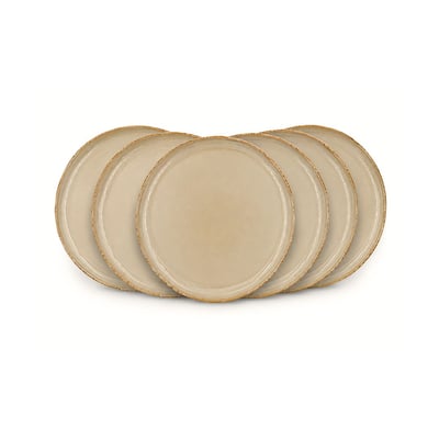 Lot de 6 petites assiettes, DUNE ARTIME