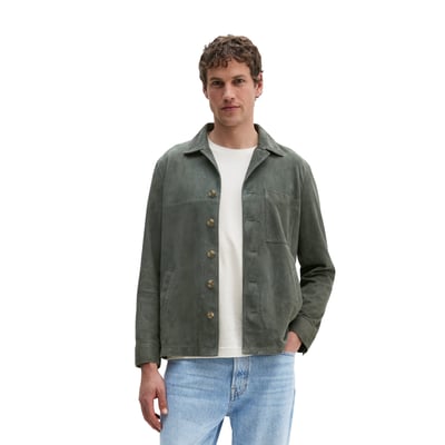 Veste en cuir régulière en cuir velours doux MARC O'POLO